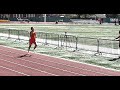 Anchor in 4x400m April 9, 2022