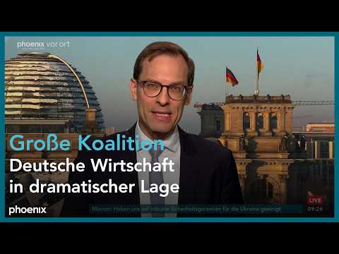 Video Thumbnail: phoenix nachgefragt mit Jan Wolf Schäfer zur Regierungsarbeit am 07.01.26