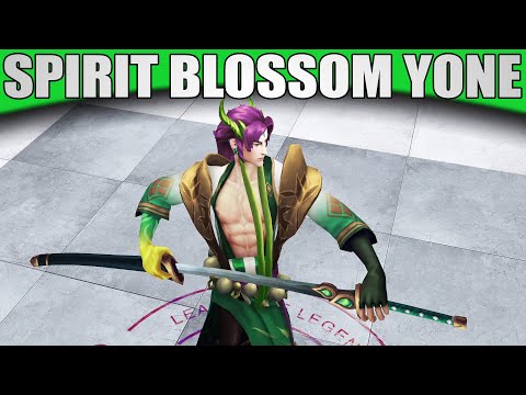 Spirit Blossom Yone Emerald Chroma Skin Spotlight