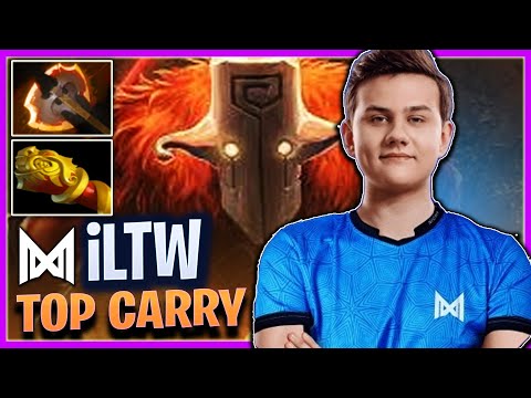 Nigma.iLTW - Juggernaut VS GPK [Invoker] | дота 2 геймплей