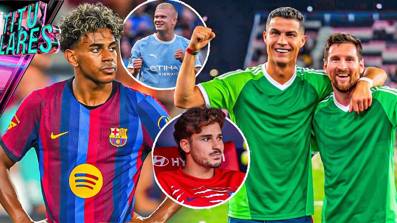 Yamal quedó fuera | Messi y CR7 juntos en este juego | Julián banca, Atleti Pierde | Haaland on Fire