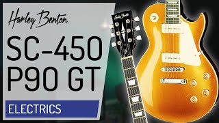 Video thumbnail for Harley Benton - SC-450 P90 GT by Harley Benton