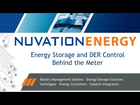 Energy Storage Management Webinar Series - Course 1: Energy Storage and DER Control Behind the Meter