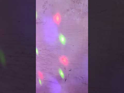 Для дома и мероприятий RGB лампа светодиодная двойная вращающаяся Диамант с цоколем E27 - фото 1 - id-p3086947741