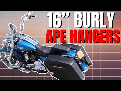 Riding My Road King with 16” Burly Apes!