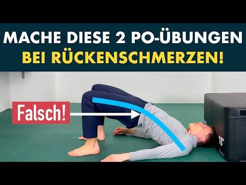 Rückenschmerzen wegen schwachem Po? [GLUTEALE AMNESIE BEHEBEN]