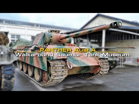 Panther Ausf.A. Walkaround Saumur Tank Museum - Musée Des Blindés