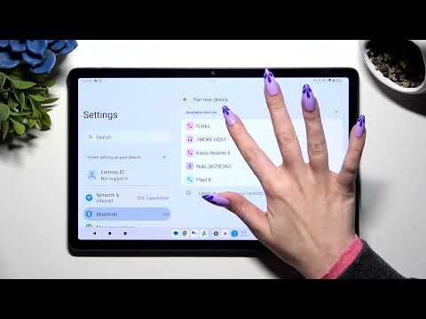 LENOVO Tab P11 Pro – How to Connect Using Bluetooth
