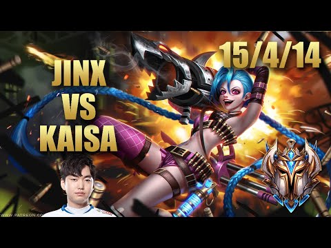 DWG Nuclear Jinx Adc Vs Kaisa - EUChallenger Patch 9.21