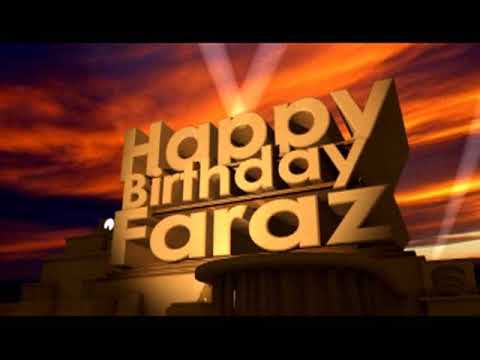 Happy Birthday Faraz