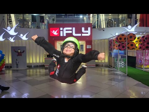 IFLY indoor skydiving in Dubai