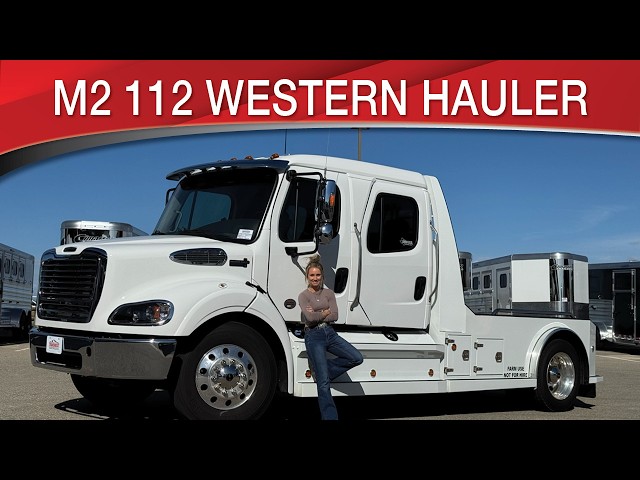 Preview image of 470 Horse Power Freightliner M2 112 Western Hauler youtube video