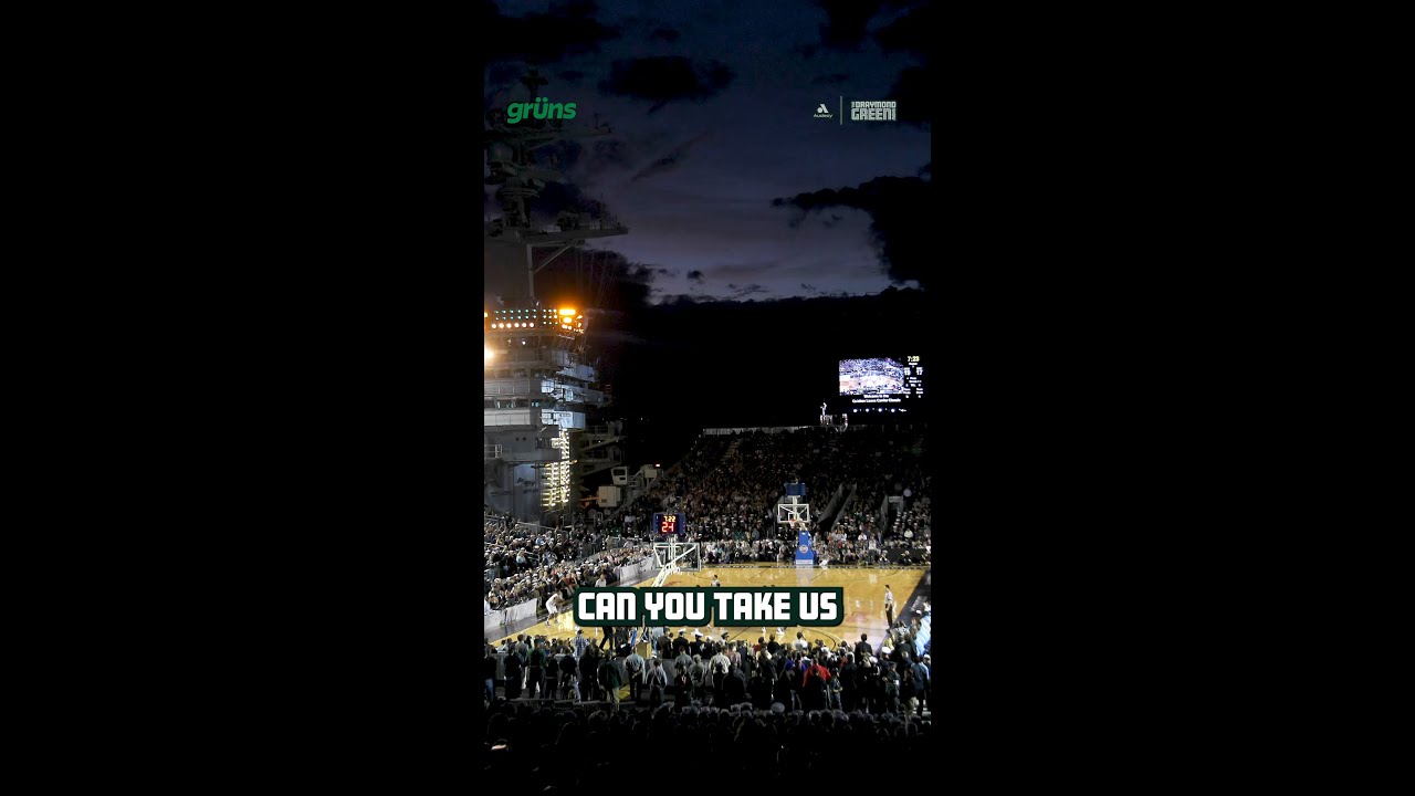 Draymond Green Relives the Iconic 2011 Carrier Classic On Navy Ship With Michigan State