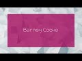 Barney Cooke Appearance