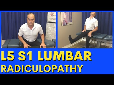 L5 S1 Lumbar Radiculopathy Treatment - L5 S1 Disc Bulge Exercises | Dr. Walter Salubro