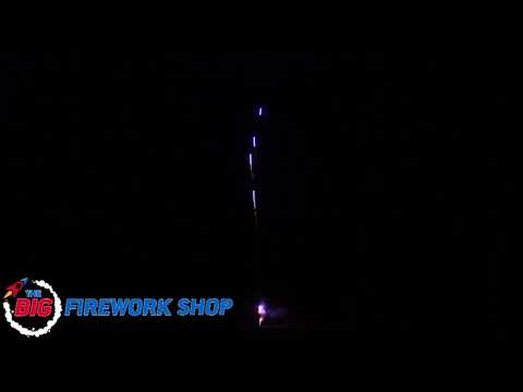Gender Reveal Firework 56 Shot Quiet Blue For a Boy