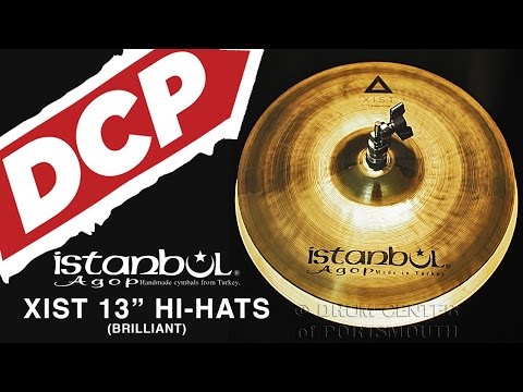 Istanbul Agop Xist Brilliant Hi Hat Cymbals 13" image 3