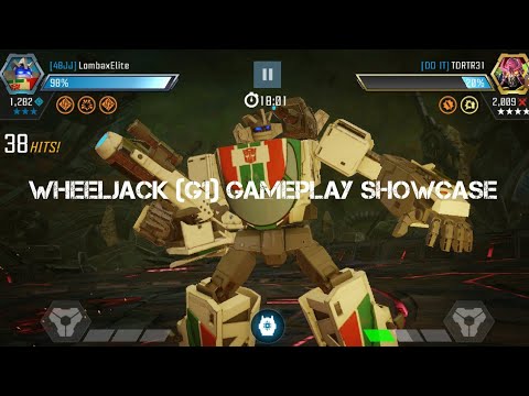 WheelJack (G1) Gameplay, Abilities and Specials Showcase - Transformers Forged to Fight
