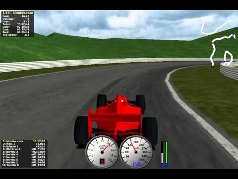 TORCS gameplay car1-ow1 versus all on Road Tracks - Spring Track
