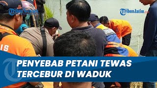 Diduga akibat Vertigo Kumat, Petani Ditemukan Tewas Mengambang di Waduk Waru Gunung Surabaya