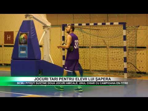 Stire 30 08 2017   sp BCMU Piteşti susţine două jocuri amicale, unul chiar cu campioana en-titre