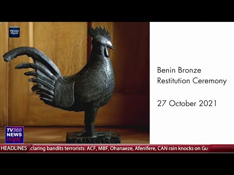 Cambridge university returns looted 'OKUKOR' to Nigeria