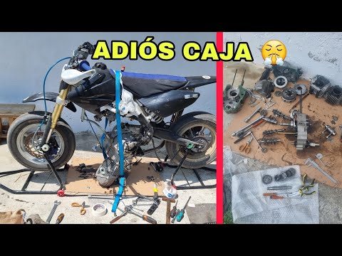 Abrir motor Moto y reparar Caja de Cambios y problema.. 🛠️ Pit Bike 190 Tutorial