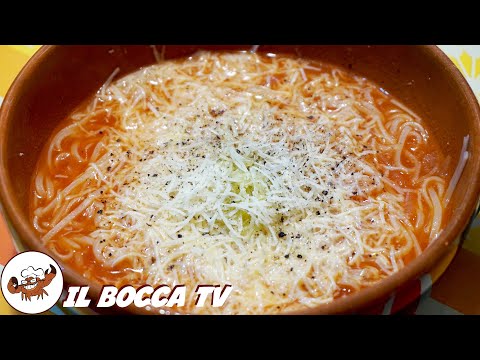 348 - Minestra de' poveri...in un attimo la spolveri! (primo piatto/zuppa semplice facile e gustosa)