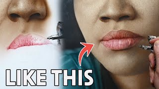 Paint REALISTIC and NATURAL looking Lips in Your Portraits