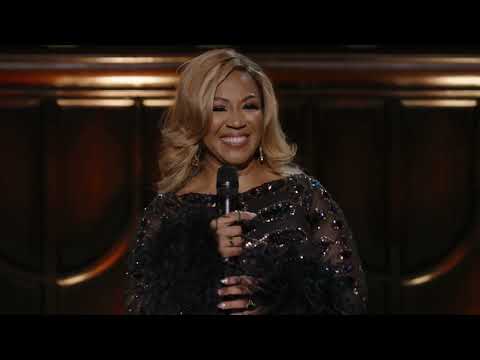 Gospel live! Presented by Henry Louis gates,jr. host sing frist Lady Erica Campbell ￼