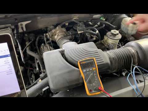 Testing a Throttle Position Sensor Using a Multimeter