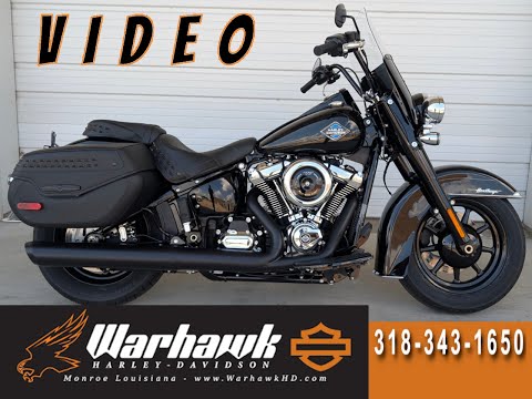 New 2025 Harley-Davidson Heritage Classic Vivid Black with Cast