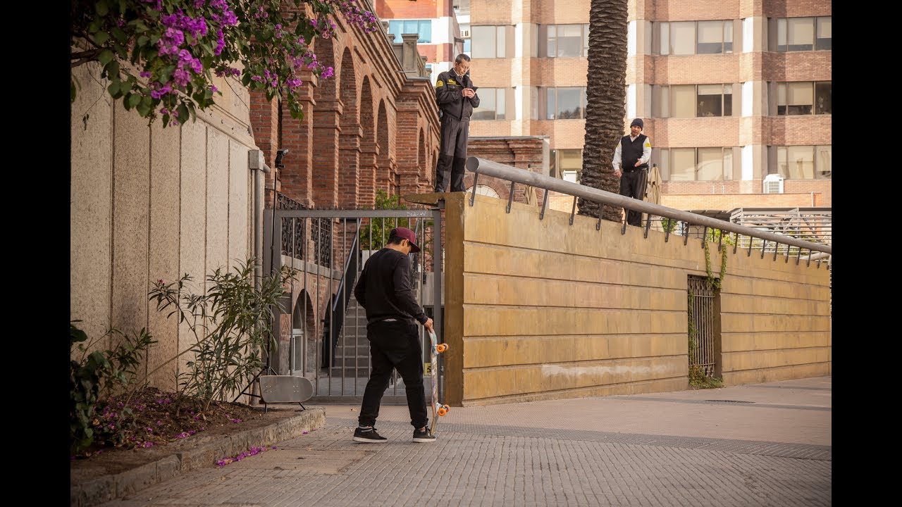 MARCELO JIMENEZ LA TABLA STREET PART DC SHOES CHILE JUL 2017