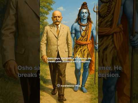 When Gurdjieff Meets Shiva: The Dance of Shock and Stillness #osho #gurdjieff #shiva
