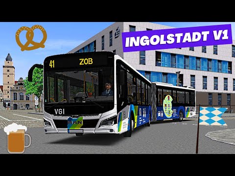 OMSI 2 [60 FPS] - INGOLSTADT V1 🥨🍺 Vorstellung im NLC! - Let's Play Omsi 2 [#856]
