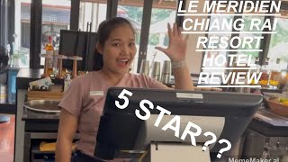 5 star Le Meridien Chiang Mai resort review @Travelsnippetsnow