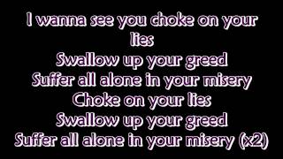 Lies Greed Misery - Linkin Park (Lyrics) HD