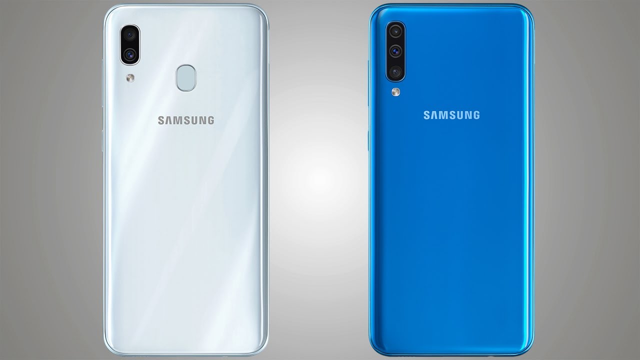 Samsung Galaxy A30 vs Galaxy A50 Comparison