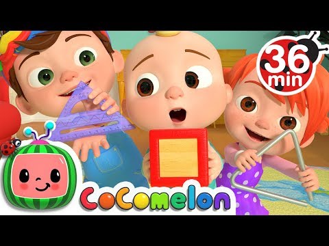 The Shapes Song +More Nursery Rhymes & Kids Songs - CoCoMelon