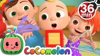 The Shapes Song +More Nursery Rhymes & Kids Songs - CoCoMelon
