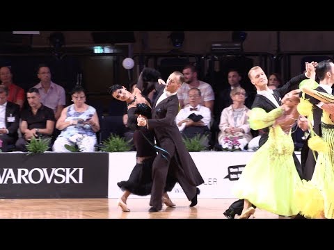 Gleb Bannikov - Maria Smirnova RUS | Slow Foxtrot | WDSF GrandSlam Standard | GOC 2018