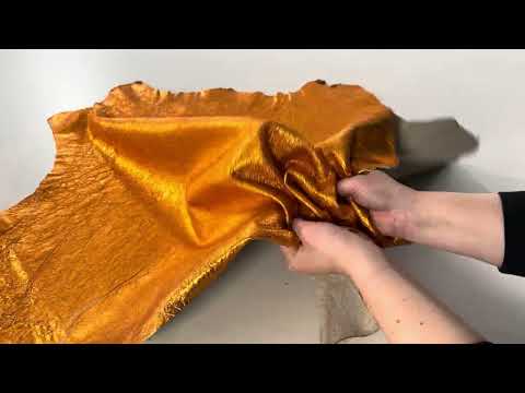 PIEL DE CORDERO NARANJA 501