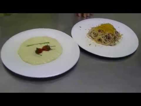Cucine all'opera: Ristorante Ezzelino - Spaghetti al cavolo rosso ~ Risotto rucola e stracchino