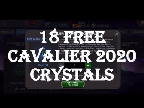 18 CAVALIER CRYSTAL FROM SIDE EVENT!