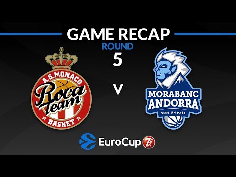 Highlights: AS Monaco - MoraBanc Andorra