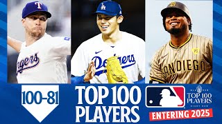 [分享] 2025 Top 100 Players in MLB：100-41