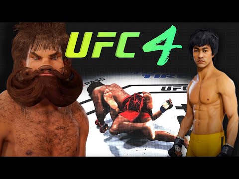 DogMan vs. Bruce Lee (EA sports UFC 4)
