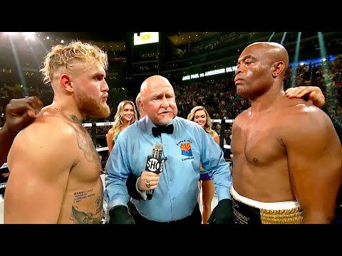Jake Paul (USA) vs Anderson Silva (Brazil) | BOXING fight, HD