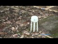 Raw Video: Aerial view of tornado damage in Rowlett