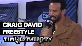 Craig David freestyle on Lock Arff backstage at Wireless - Westwood